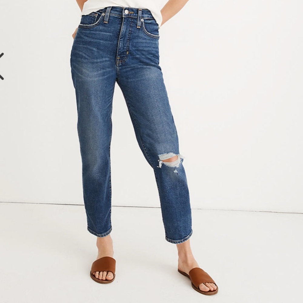 Madewell The Momjean comfort stretch New without tags!